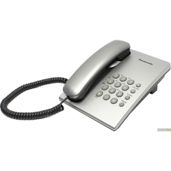 Panasonic KX-TS2350RUS - Аналоговый проводной телефон, повторный набор, Flash