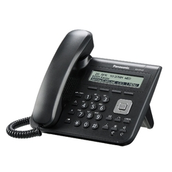 Panasonic KX-UT123 - проводной SIP-телефон, 2 SIP линии, 2 Ethernet-порта 10/100, PoE
