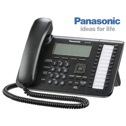 Panasonic KX-UT136 - Проводной SIP-телефон, 4 линии SIP, 2-Ethernet порта, PoE