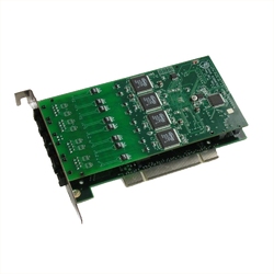 Parabel Quasar-4PCI - Цифровая плата для Asterisk, 4 E1 порта, PCI