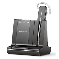 Plantronics W740/A-M-APC82 [84001-01/201081-01] - Беспроводная DECT-гарнитура для стационарного телефона, электронный микролифт для Cisco