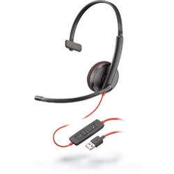 Plantronics Blackwire C3210-A [209744-201] - Гарнитура для компьютера USB-A, UC