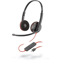 Plantronics Blackwire C3220-C [209749-201] - Гарнитура для компьютера USB-C, UC