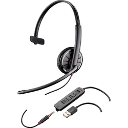 Plantronics Blackwire C315 [204440-02] - Гарнитура с одним наушником и амбушюром из искусственной кожи