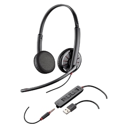 Plantronics Blackwire C325M [204446-01] - Гарнитура с двумя наушниками, для работы с Microsoft Lync