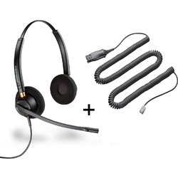 Plantronics EncorePro HW520/HIS - Телефонная гарнитура в комплекте с переходником Plantronics HIS