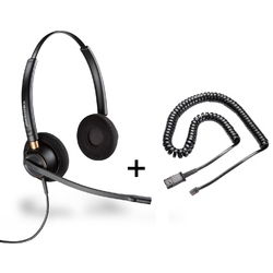 Plantronics EncorePro HW520/U10P-S - Телефонная гарнитура в комплекте с переходником Plantronics U10P-S