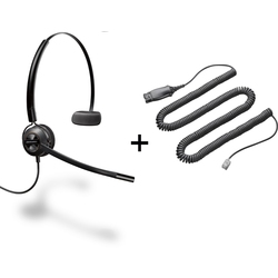 Plantronics EncorePro HW540/HIS - Телефонная гарнитура в комплекте с переходником Plantronics HIS