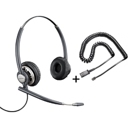 Plantronics EncorePro HW720/U10 - Телефонная гарнитура в комплекте с переходником Plantronics U10