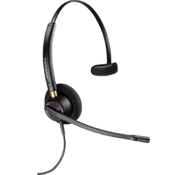 Plantronics EncorePro HW510D [203191-01] - Профессиональная цифровая гарнитура (QD 6 pin), головное крепление, 1 наушник, шумоподавление