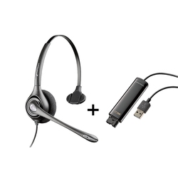 Plantronics SupraPlus NC HW251N/DA70 - Телефонная гарнитура в комплекте с переходником Plantronics DA70