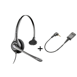 Plantronics SupraPlus NC HW251N/QD-2.5 - Телефонная гарнитура в комплекте с переходником Plantronics QD-2.5