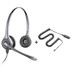 Plantronics SupraPlus NC HW261N/HIC1 - Телефонная гарнитура в комплекте с переходником Plantronics HIC-1