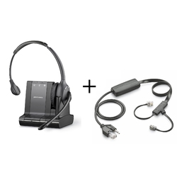 Plantronics W710/A-APC43 - Беспроводное решение в комплекте с электронным микролифтом для стационарного телефона Cisco