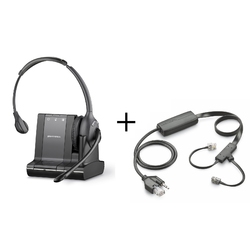 Plantronics W710/A-M-APC43 - Беспроводное решение в комплекте с электронным микролифтом для стационарного телефона Cisco