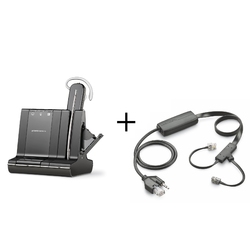 Plantronics W745/A-M-APC43 - Беспроводное решение в комплекте с электронным микролифтом для стационарного телефона Cisco