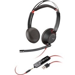 Poly Blackwire 5220 Stereo USB-A Headset (Bulk) [80R97A6] - Гарнитура (Plantronics)