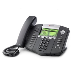 Polycom SoundPoint IP 670 - IP-телефон, 6 SIP линий, PoE, HD Voice