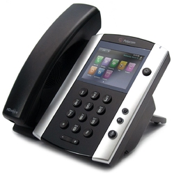 Polycom VVX 501 | 2200-48500-019 - IP-телефон 12 SIP аккаунтов, MS Lync, 2 x 10/100/1000 PoE (без камеры)