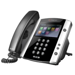 Polycom VVX 600 | 2200-44600-025 - IP-телефон, 16 линий, HD аудио, Bluetooth, Gigabit Ethernet
