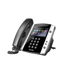 Polycom VVX 601 | 2200-48600-019 - Мультимедийный телефон, MS Lync, Bluetooth, 16 линий, HD Voice