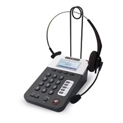 QTECH QVP-80P - IP-телефон для для контакт-центров, 2 SIP линии, разъем RJ9