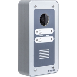 Robin SmartView SIP C02053  - SIP домофон, IP камера 5 MP, 2 клавиши, внешний монтаж