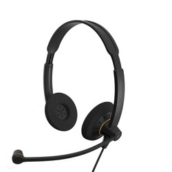 Sennheiser SC 60 USB ML [504547] - Широкополосная бинауральная офисная гарнитура с блоком управления вызовами и USB разъёмом. Гарнитура, лицензированная под Microsoft Lync, HD voice