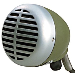Shure 520DX - Динамический микрофон для губной гармошки `Зеленая пуля`