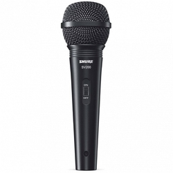 Shure SV200-A - Микрофон динамический вокальный с выключателем и кабелем