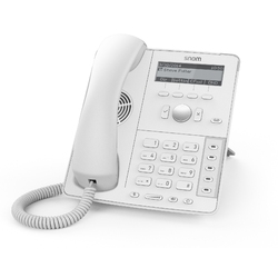 Snom D715 - Белый IP телефон, 4 SIP линии, Ethernet-порт, USB порт для Wi-Fi донг