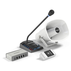 Stelberry S-645 - Комплект 1+4-канального переговорного устройства клиент-кассир