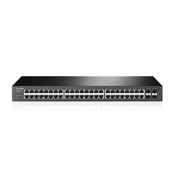 TP-Link T1600G-52TS (TL-SG2452) -JetStream 48-портовый гигабитный Smart коммутатор с 4 SFP-слотами