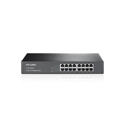 TP-Link TL-SF1016DS - 16-портовый Fast Ethernet настольный/монтируемый в стойку коммутатор