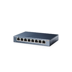 TP-Link TL-SG108 - 8-портовый 10/100/1000 Мбит/с настольный коммутатор