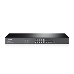 TP-Link TL-SG2216 - Гигабитный 16-портовый Smart коммутатор с 2 комбинированными SFP-слотами