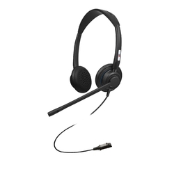 VoiceXpert VXH-700DQ - Проводная QD-гарнитура, QD-Plantronics, 2 динамика