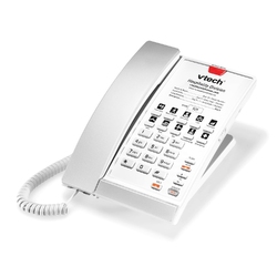 VTech A2210 Silver & Pearl - Аналоговый проводной телефон с 1 линией связи