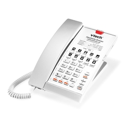 VTech A2220 L2 Silver & Pearl - Аналоговый беспроводной телефон с 2 линиями связи