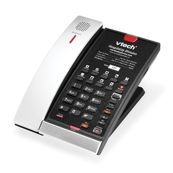 VTech CTM-A2411-BATT Silver & Black - Аналоговый беспроводной телефон с 1 линией связи