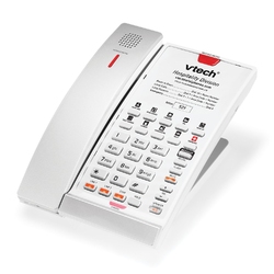 VTech CTM-A2421-BATT Silver & Pearl - Аналоговый беспроводной телефон с 2 линиями связи