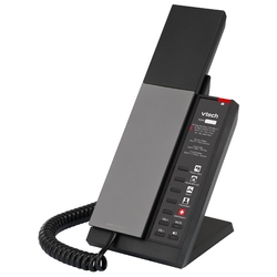 VTech NG-A3212 Gunmetal & Black - Аналоговый отельный телефон, антибактериальный пластик