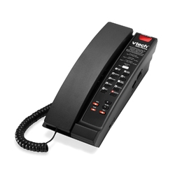 VTech S2211-L Matte Black - Гостиничный 1-линейный современный SIP телефон