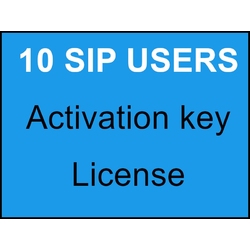W&T-10SIP - Ключ активации 10 SIP- пользователей для АТС