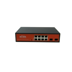 WI-TEK WI-PMS310GFR -        Неуправляемый гигабитный коммутатор WI-PS310GF с функцией PoE