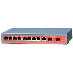 WI-TEK WI-PMS310GF-24V - Управляемый PoE-коммутатор с 8-портовым PoE, 8GE+2SFP, 24V L2