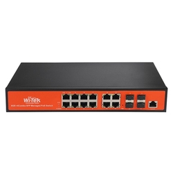 Wi-Tek WI-PMS312GF - Управляемый гигабитный L2 коммутатор с функцией PoE