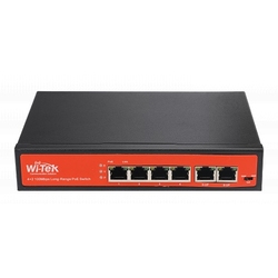 Wi-Tek WI-PS205 v2 - Неуправляемый коммутатор с функцией PoE