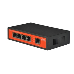 WI-TEK WI-PS305G v2 - 5-портовый 48-гигабитный коммутатор PoE с 4-портовым PoE