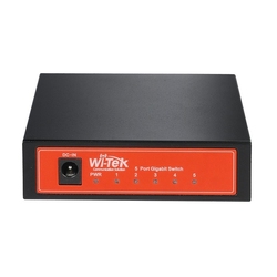 WI-TEK WI-SG105 - Гигабитный 5 портовый неуправляемый коммутатор